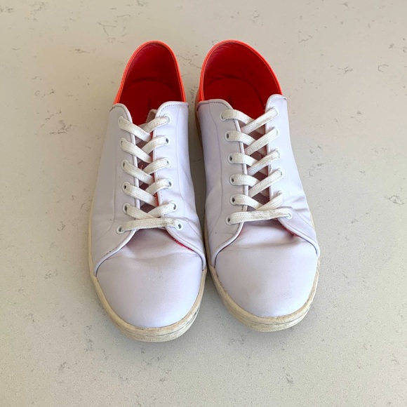 Zara Shoes Zara Basic Color Block Tennis Shoes Size 1 Poshmark